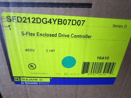 Square d s-flex enclosed drive controller for sale