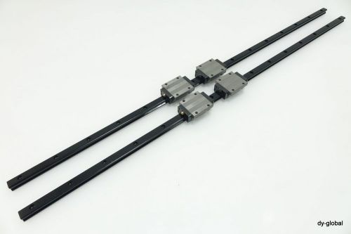 Shs15c+880mm lm guide 2rail 4block thk used linear bearing cnc route hsr15a for sale
