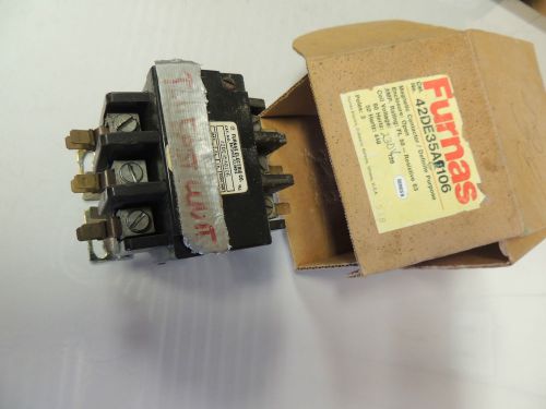 Furnas electric co., definte purpose magnetic contactor, 42de35ag106 for sale