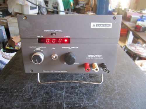 Lambda regulated dc power supply-0 to 40 v, 5.0 amps- model lq-532 for sale