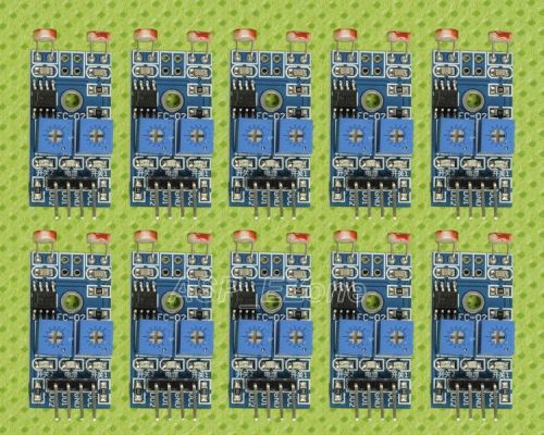 10pcs 5v 2-channel photosensitive resistance sensor module for arduino stm32 for sale