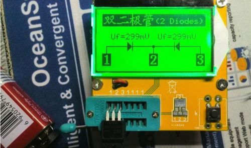 LCR - T3 transistor tester resistor capacitor ESR diode thyristor inductor Mos