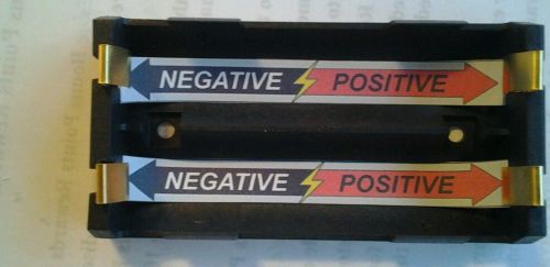 10 Parallel Box Mod Polarity Battery Sled Sticker Set Positive Negative rc car