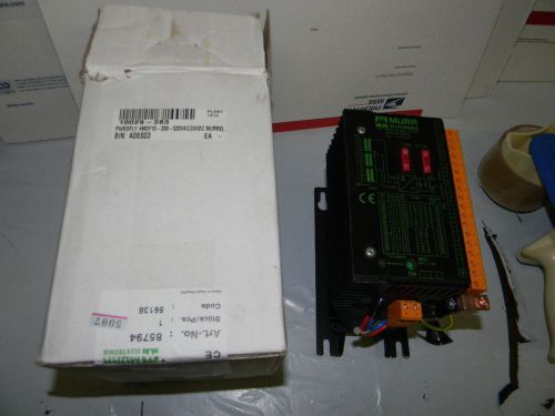 Murr Elektronik Power Supply 85794 10AMP 24V DC 208-520V (Power Supply MDF10)