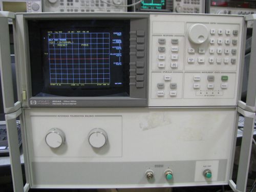 Agilent hp 8504a lightwave precision reflectometer - 90 day warranty - tested for sale