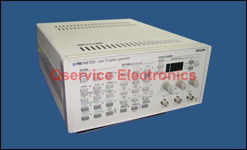 Fluke Philips PM5418 TDSI+YC PAL-NTSC-Secam Video Generator Guaranteed working