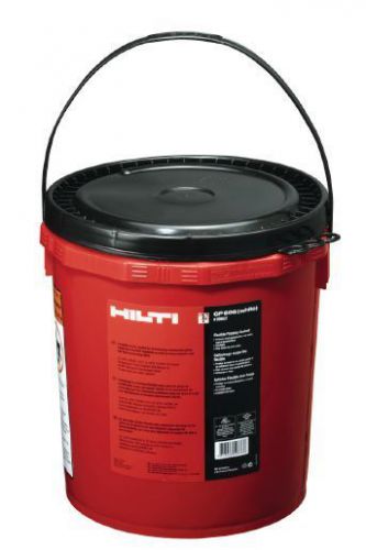 HILTI CFS-SP WB(RED) Firestop Joint Spray (7/2015 exp) #430792 5 GALLON PALE