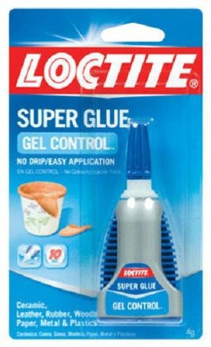 Henkel, 2 Pack, Loctite, 4 Gram, Control Super Glue Gel