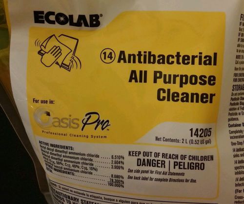Ecolab anti bacterial all purpose cleaner