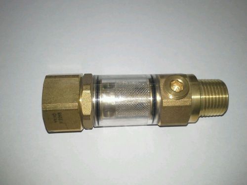 Be pressure washer 85.300.054 max 8.0 gpm water inlet filter 1/2 mpt x 3/4 fgh for sale