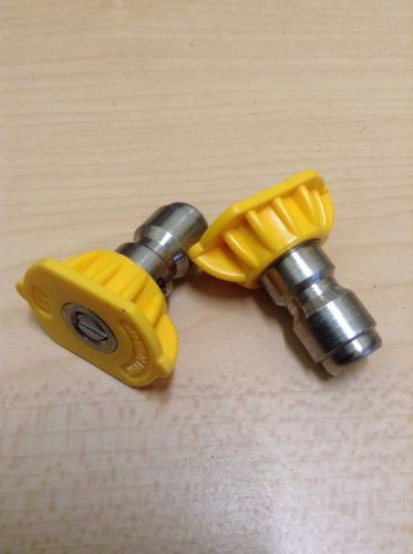 2-New 15 degree Quick Connect Nozzle for Pressure Washers Many Sizes Available.