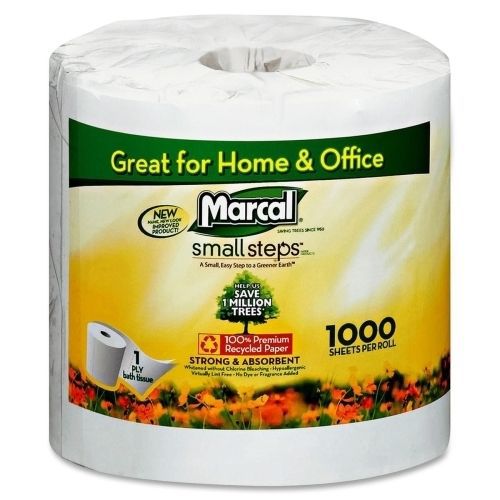 MARCAL PAPER MILLS INC 04415 Bathroom Tissue 1000 Sheets/RL 40/CT White