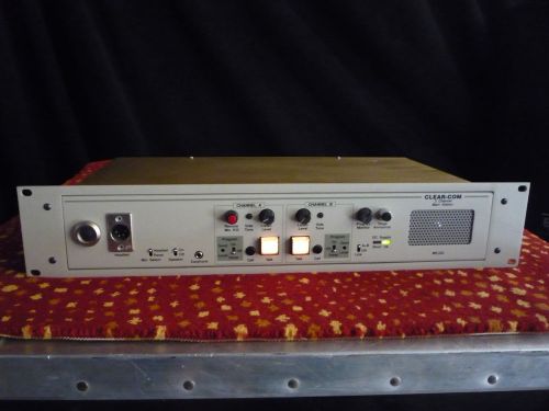 Clear-com ms-222 2-channel main station for sale