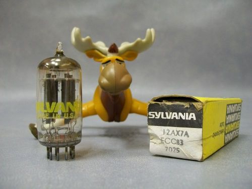 Sylvania 12AX7A / ECC83 / 7025 Vacuum Tube Vintage Original Box