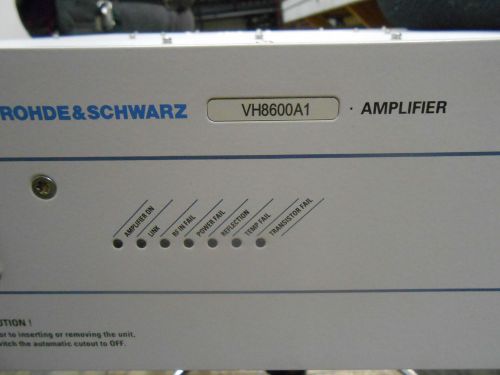 Rohde &amp; Schwarz Verstarker Amplifier VH8600 A1 UHF AMP 2100.6002.02