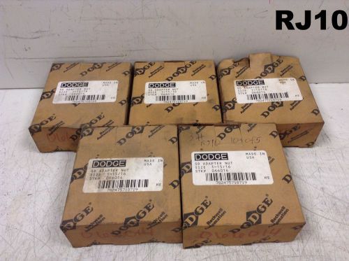 Nib lot of 5 dodge sd adapter nut size 1-15/16&#034; stk no 066014 for sale