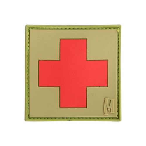 Maxpedition rubber pvc velcro . medic patch .  /  2&#034; by 2&#034;  .  arid for sale