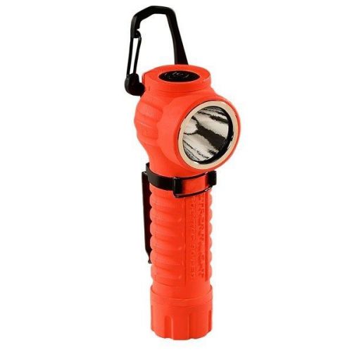 Streamlight polytac90 led flashlight orange 88831-0 fire/rescue for sale