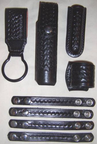 # 7--safety speed  accessories only for sam brown belt black  b/w design new for sale