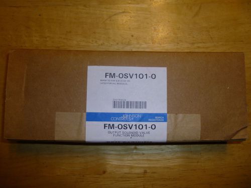 JOHNSON CONTROLS METASYS FM-OSV101-0 OUTPUT SOLENOID MODULE --FACTORY SEALED