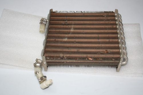 Stainless Steel Tubes Copper Fins Heat Exchanger Water Cooling System ~1530W