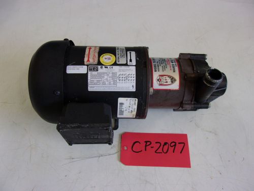 March Mfg. Inc. .75 HP 1.5&#034; Inlet 1&#034; Outlet Centrifugal Pump (CP2097)