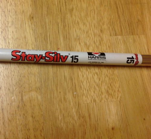 Harris Stay-Silv 15 Silver Brazing Alloy 1 Lb. Tube 28 Sticks