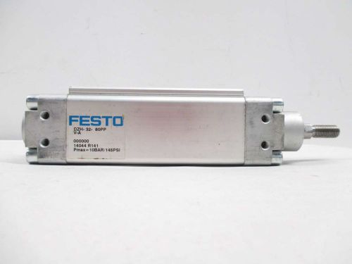 NEW FESTO DZH-32-80-PPV-A 80MM STROKE 32MM BORE PNEUMATIC CYLINDER D415823