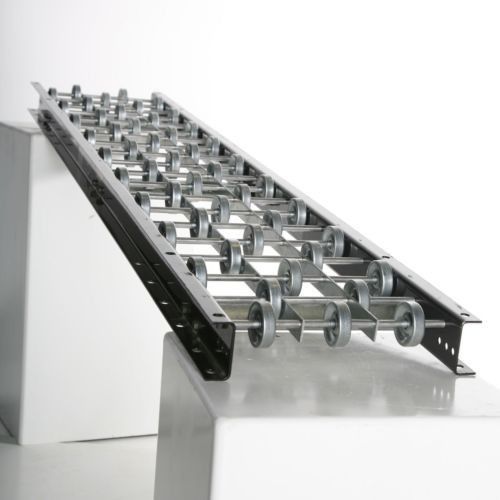 Steel Gravity Skatewheel Conveyor - 5&#039; Long x 12&#034; Wide