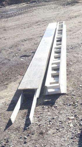 2 connectable aluminum scaffold planks 16ft each