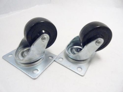 142728 new-no box, mfg- mdl-unkn-142728 lot-2 swivel caster wheel for sale