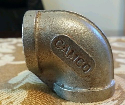 Camco stainless steel 90 degree elbow 1/2&#034;  sae316 threaded fitting for sale