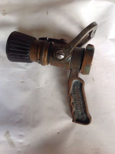Elkhart Nozzle SFL-GN-95 Used With 1-1/2&#034; Fire Hose