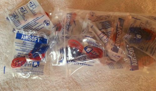 (20 pair) pack of Howard leight air soft reusable ear plugs brand new!