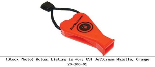 UST JetScream Whistle, Orange 20-300-01 Work Helmet