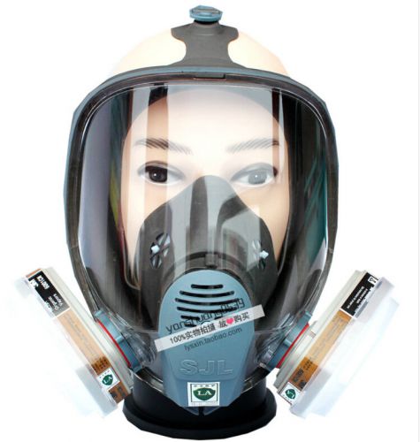 7pcs Suit Respirator Painting Spraying Face Gas Mask SJY Mask Not 3M 6800