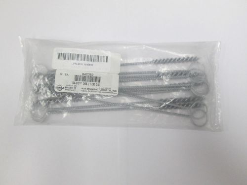 Returned brush research 84c250 84 spiral twist brush carbon steel 12 pack for sale