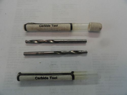 #25 Solid Carbide Drill Bits, (.1495&#034;)