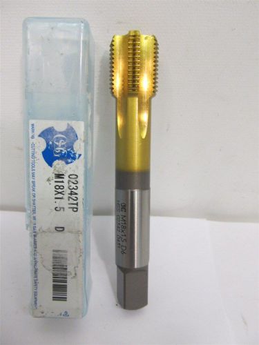Osg, 02342tp, m18x1.5, d6, tin, bottoming hand tap for sale