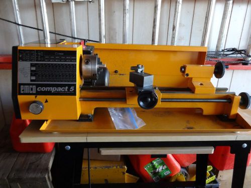 Emco Compact 5, Lathe w/ Milling Attachment, Machining Center, Dividing Head ++