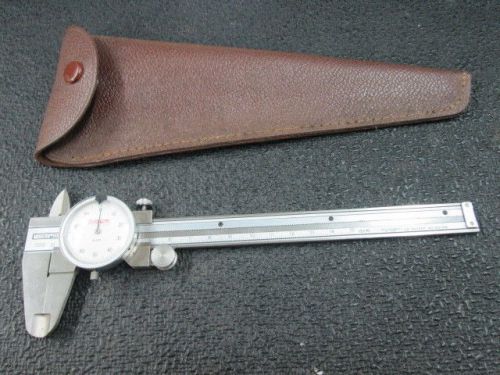 MODERN TOOLS MACHINIST DIAL CALIPER-METRIC- IN EXCELLENT COND-NO RES-