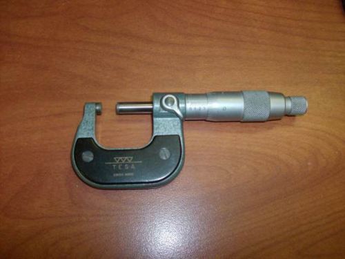 TESA1-  INCH MICROMETER EXCELLENT CONDITION
