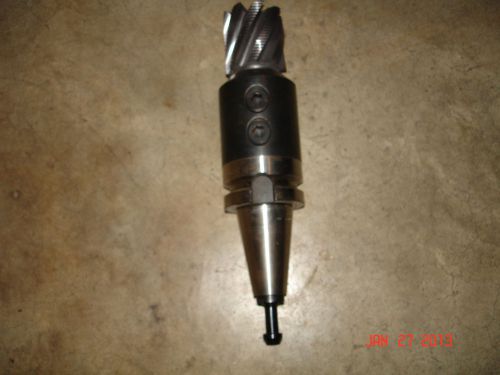 Bt-40 end mill holder 1 1/4&#034; id with 2&#034; hog mill &amp; pull stud for sale