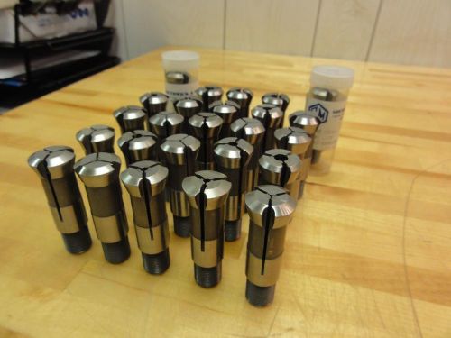(25) s&amp;m td10 carbide draw bushings, cnc swiss collets, southwick &amp; meister, for sale
