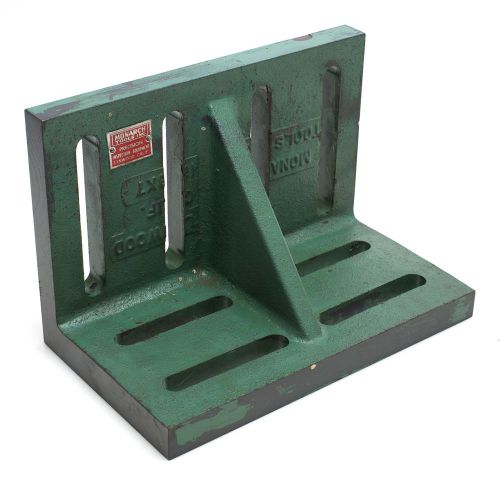 Monarch 7&#034; x 8&#034; x 12&#034; 90° ground slotted angle plate for sale