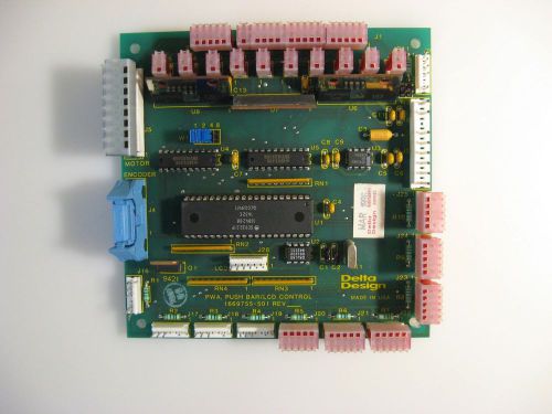 Delta Design PWA, Push Bar/LCD Control 1669755-501 Rev F, PCB