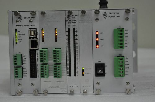 DELTA TAU TURBO PMAC2 CPU &amp; ACC-24E2A &amp; ACC-11E &amp; ACC-28E &amp; POWER POWER ON TEST