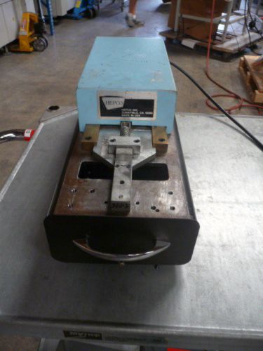 Hepco radial form and cut machine model 3000-2 for sale
