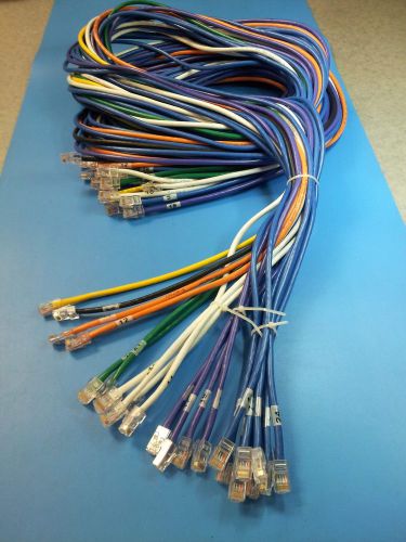 Ethernet cable cat.5e etl verified tia/eia-568-b.2  cat.5e utp (24 cables 10ft) for sale