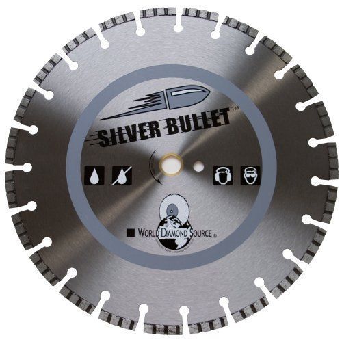 NEW Silver Bullet ST4.5-1 Segmented Turbo Diamond Blade  4.5-Inch